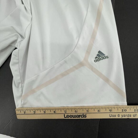 Adidas ClimaLite Adizero Lionel Messi Football Soccer Shorts Small Unisex White - Picture 11 of 13
